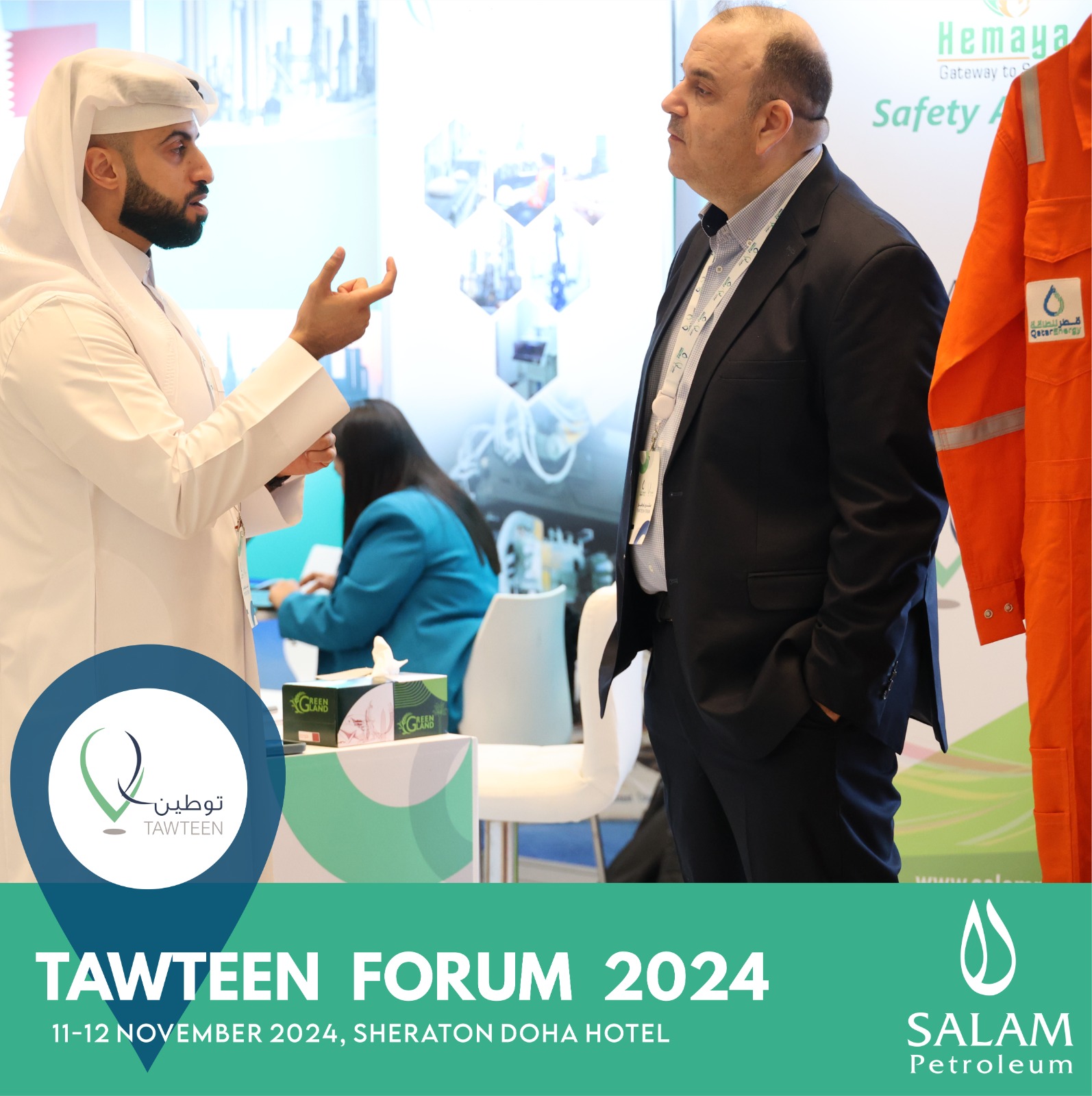 WhatsApp Image 2024 11 15 at 3.12.06 PM Salam Petroleum Services (SPS) took a part of the recent TAWTEEN Forum 2024 which was held in Sheraton Hotel last 11-12 of November 2024.